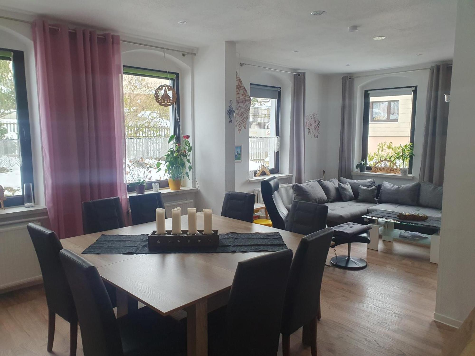 Familienfreundliche Ferienwohnung Erzgebirge Шнееберг Екстериор снимка