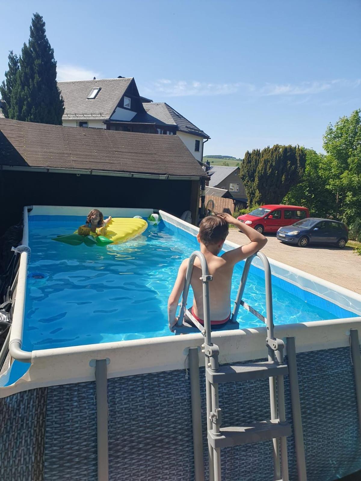 Familienfreundliche Ferienwohnung Erzgebirge Шнееберг Екстериор снимка