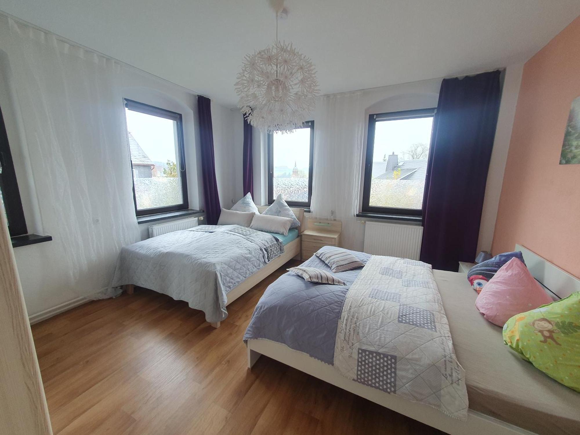 Familienfreundliche Ferienwohnung Erzgebirge Шнееберг Екстериор снимка